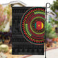 Cameroon African Tribal Pattern Garden Flag Chest Arm Tattoo
