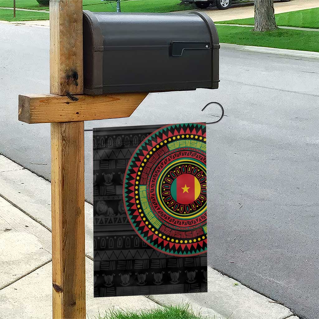 Cameroon African Tribal Pattern Garden Flag Chest Arm Tattoo