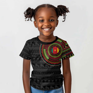 Cameroon African Tribal Pattern Kid T shirt Chest Arm Tattoo