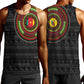 Cameroon African Tribal Pattern Men Tank Top Chest Arm Tattoo