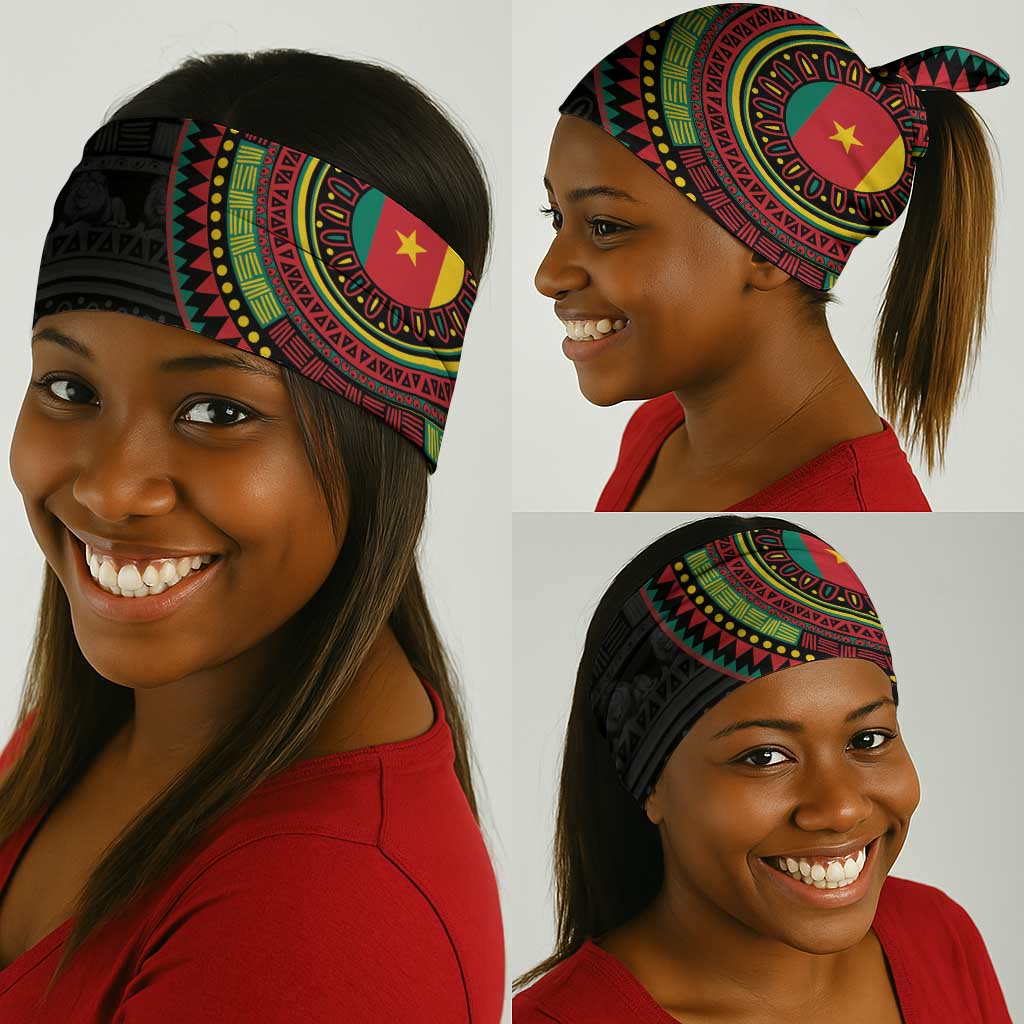 Cameroon African Tribal Pattern Neck Gaiter Chest Arm Tattoo - African Pride