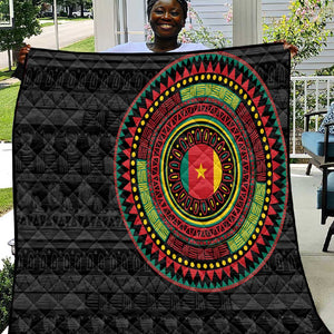 Cameroon African Tribal Pattern Quilt Chest Arm Tattoo