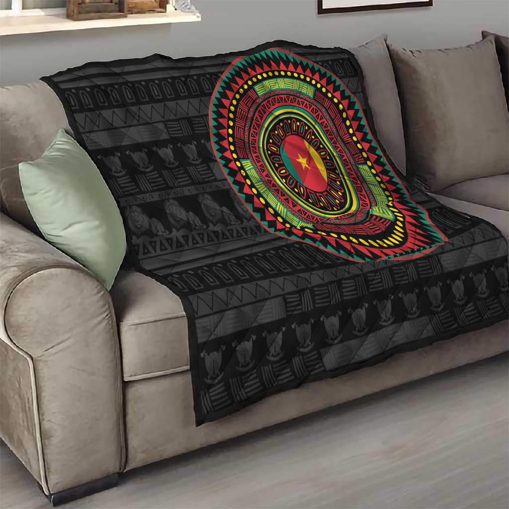 Cameroon African Tribal Pattern Quilt Chest Arm Tattoo