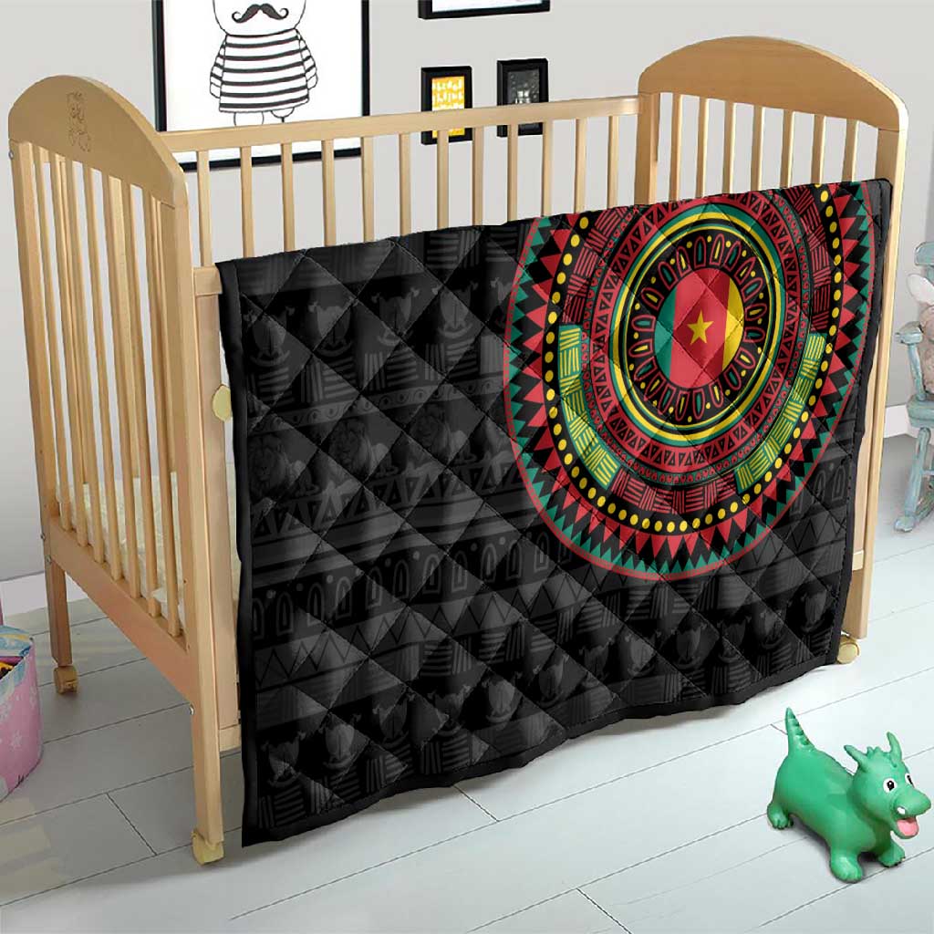 Cameroon African Tribal Pattern Quilt Chest Arm Tattoo