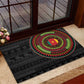 Cameroon African Tribal Pattern Rubber Doormat Chest Arm Tattoo