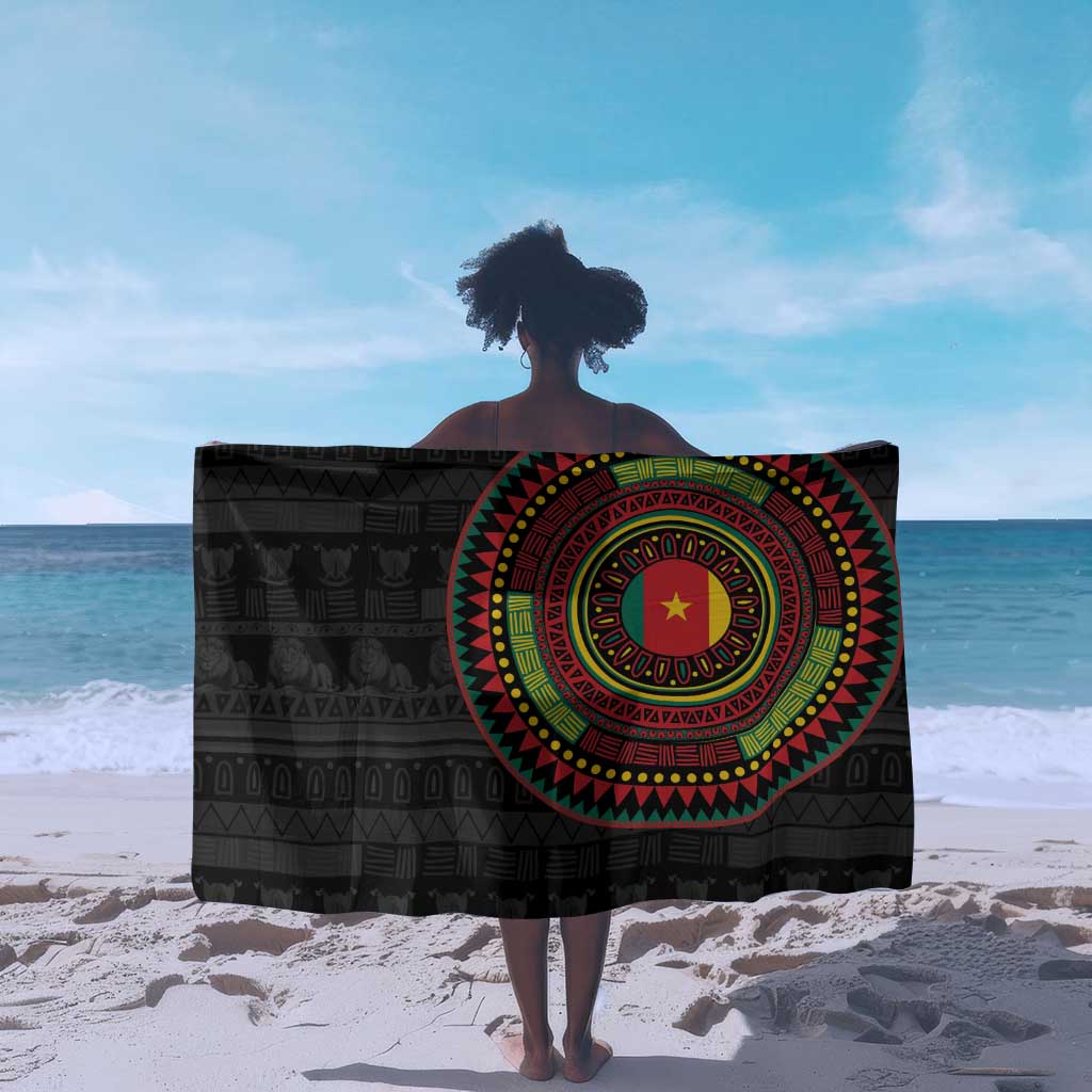 Cameroon African Tribal Pattern Sarong Chest Arm Tattoo
