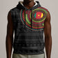 Cameroon African Tribal Pattern Sleeveless Hoodie Chest Arm Tattoo - African Pride