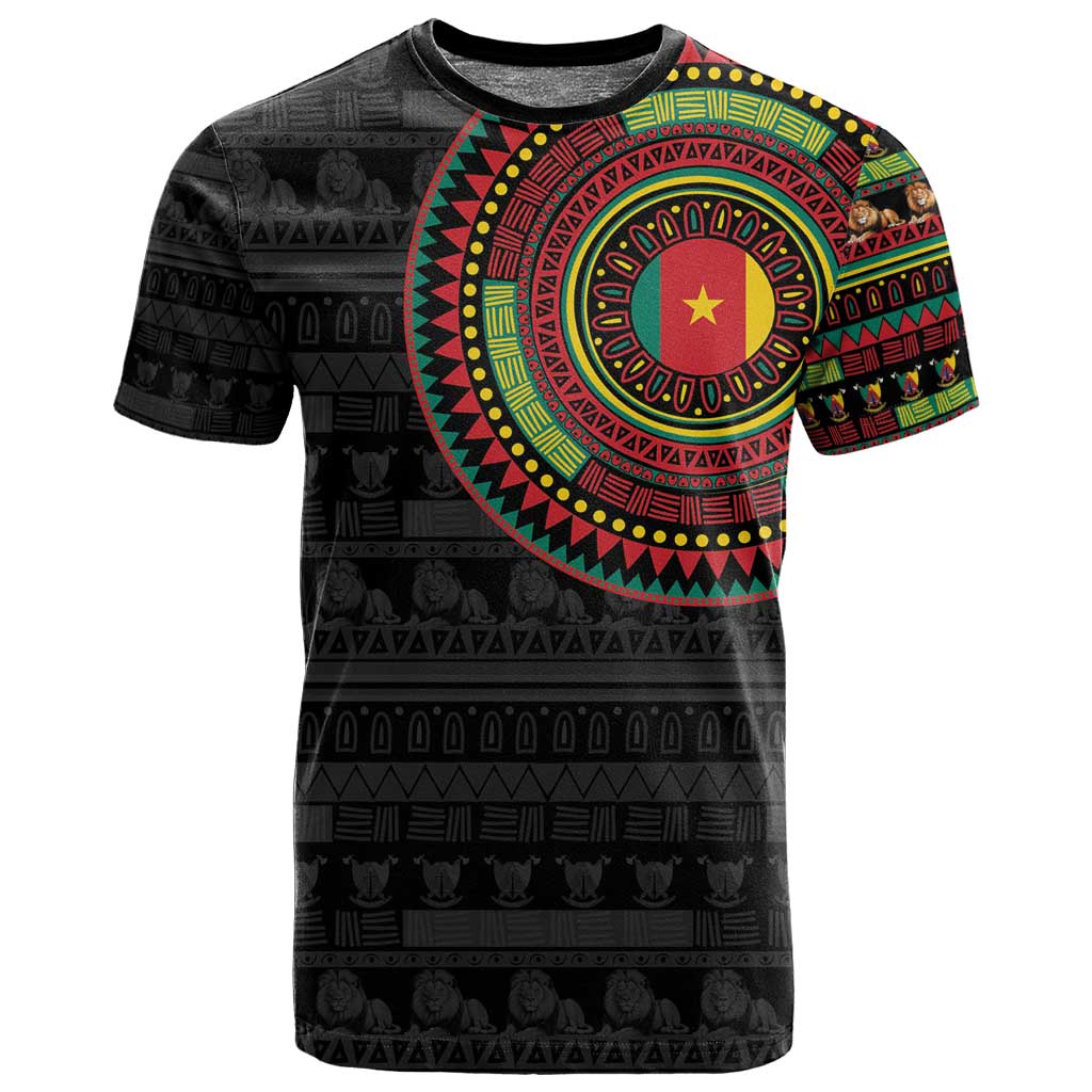Cameroon African Tribal Pattern T shirt Chest Arm Tattoo