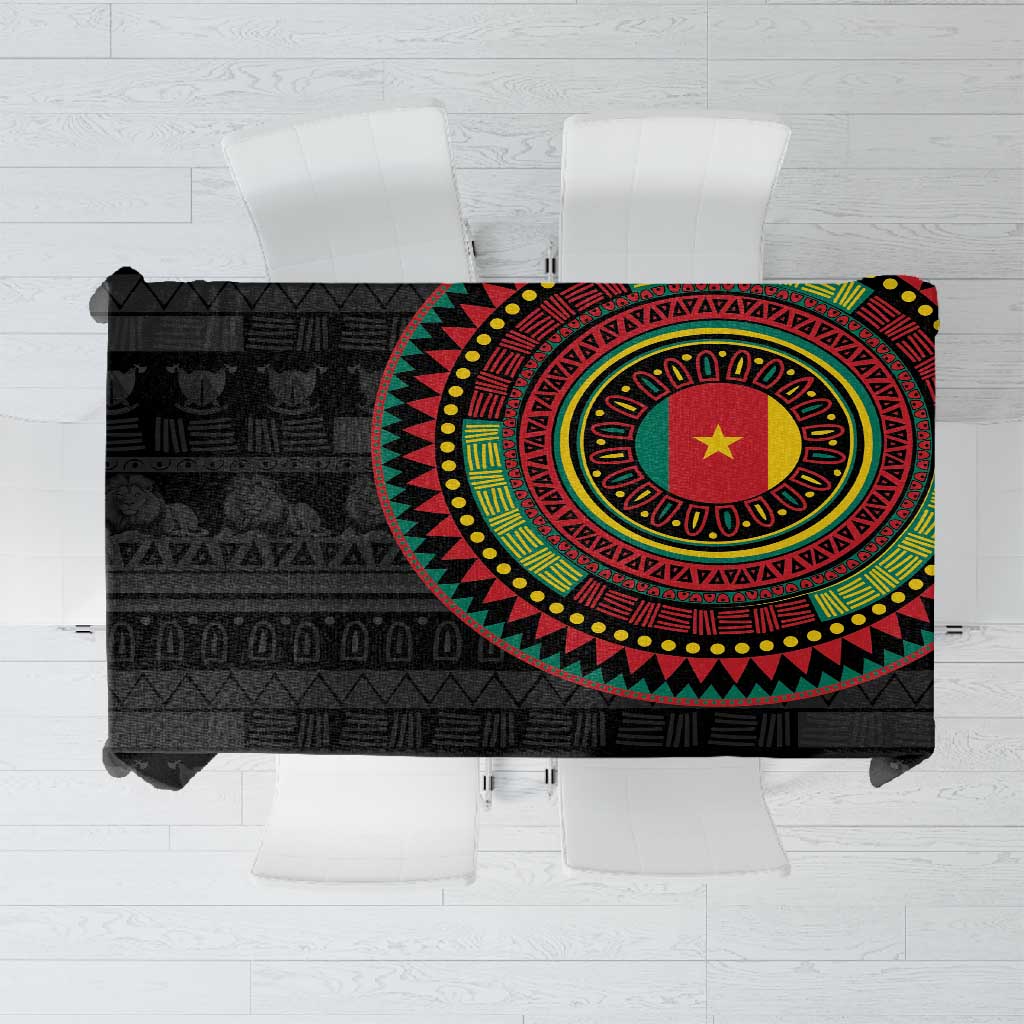 Cameroon African Tribal Pattern Tablecloth Chest Arm Tattoo by AfricanPride