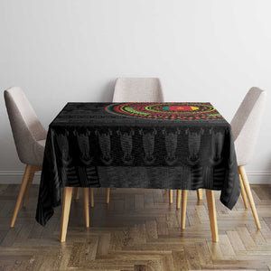 Cameroon African Tribal Pattern Tablecloth Chest Arm Tattoo