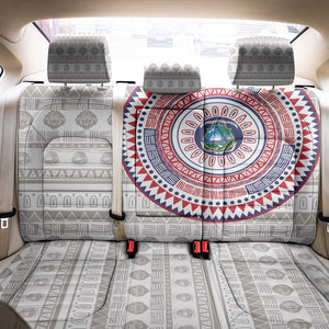 Liberia African Tribal Pattern Back Car Seat Cover Chest Arm Tattoo
