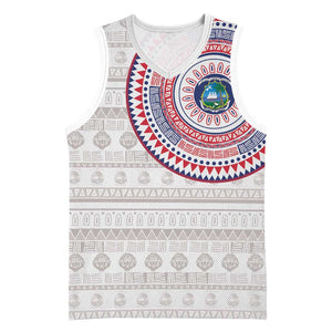 Liberia African Tribal Pattern Basketball Jersey Chest Arm Tattoo - African Pride