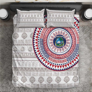 Liberia African Tribal Pattern Bedding Set Chest Arm Tattoo