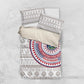 Liberia African Tribal Pattern Bedding Set Chest Arm Tattoo