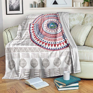 Liberia African Tribal Pattern Blanket Chest Arm Tattoo