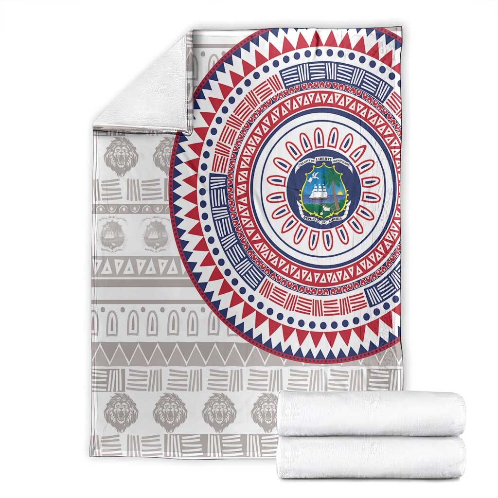Liberia African Tribal Pattern Blanket Chest Arm Tattoo