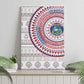 Liberia African Tribal Pattern Canvas Wall Art Chest Arm Tattoo