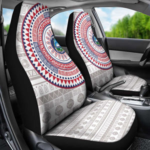 Liberia African Tribal Pattern Car Seat Cover Chest Arm Tattoo