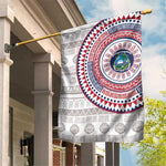 Liberia African Tribal Pattern Garden Flag Chest Arm Tattoo