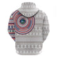 Liberia African Tribal Pattern Hoodie Chest Arm Tattoo