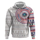 Liberia African Tribal Pattern Hoodie Chest Arm Tattoo