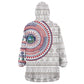 Liberia African Tribal Pattern Kid Wearable Blanket Hoodie Chest Arm Tattoo