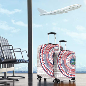 Liberia African Tribal Pattern Luggage Cover Chest Arm Tattoo