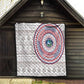 Liberia African Tribal Pattern Quilt Chest Arm Tattoo