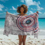 Liberia African Tribal Pattern Sarong Chest Arm Tattoo