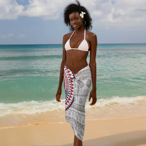 Liberia African Tribal Pattern Sarong Chest Arm Tattoo