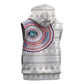 Liberia African Tribal Pattern Sleeveless Hoodie Chest Arm Tattoo - African Pride
