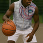 Liberia African Tribal Pattern Sleeveless Zip Hoodie Chest Arm Tattoo - African Pride