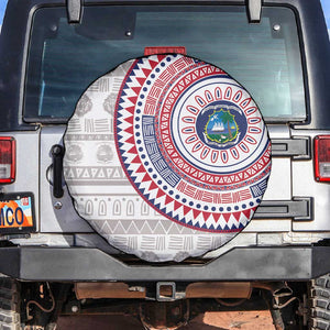 Liberia African Tribal Pattern Spare Tire Cover Chest Arm Tattoo