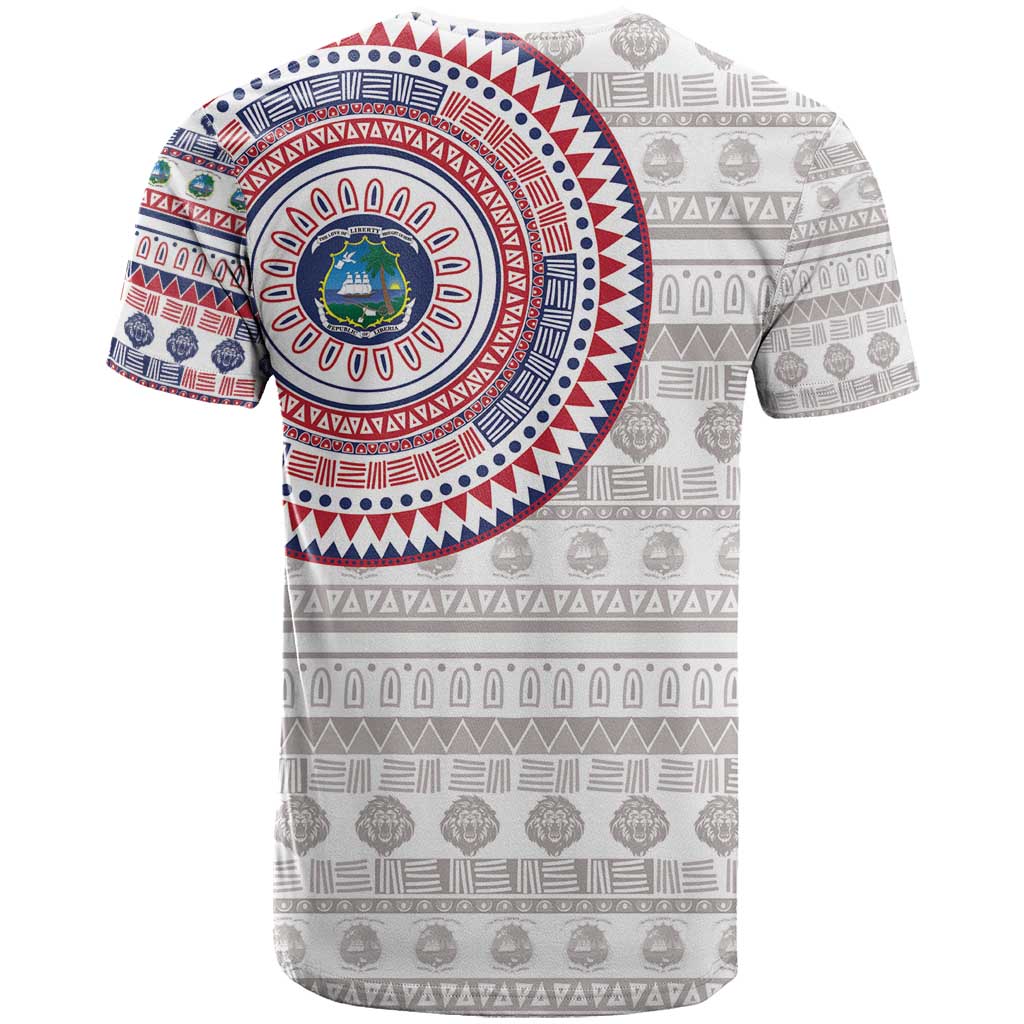 Liberia African Tribal Pattern T shirt Chest Arm Tattoo