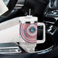 Liberia African Tribal Pattern Tumbler With Handle Chest Arm Tattoo