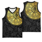 Eritrea African Tribal Mix Paisley Pattern Basketball Jersey Chest Arm Tattoo - African Pride
