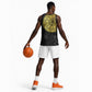 Eritrea African Tribal Mix Paisley Pattern Basketball Jersey Chest Arm Tattoo - African Pride