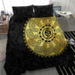 Eritrea African Tribal Mix Paisley Pattern Bedding Set Chest Arm Tattoo