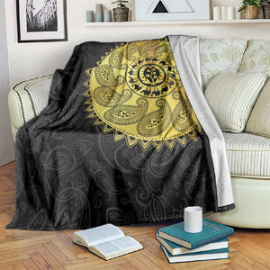 Eritrea African Tribal Mix Paisley Pattern Blanket Chest Arm Tattoo