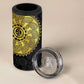 Eritrea African Tribal Mix Paisley Pattern 4 in 1 Can Cooler Tumbler Chest Arm Tattoo