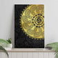 Eritrea African Tribal Mix Paisley Pattern Canvas Wall Art Chest Arm Tattoo
