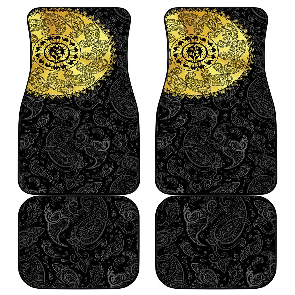 Eritrea African Tribal Mix Paisley Pattern Car Mats Chest Arm Tattoo