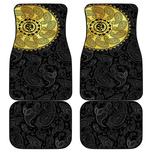 Eritrea African Tribal Mix Paisley Pattern Car Mats Chest Arm Tattoo
