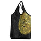 Eritrea African Tribal Mix Paisley Pattern Grocery Bag Chest Arm Tattoo