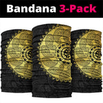 Eritrea African Tribal Mix Paisley Pattern Neck Gaiter Chest Arm Tattoo - African Pride