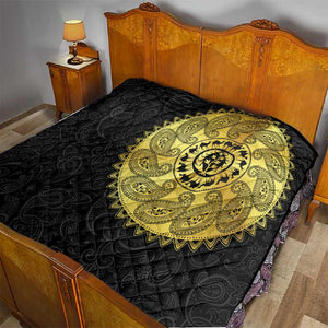 Eritrea African Tribal Mix Paisley Pattern Quilt Chest Arm Tattoo