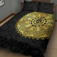 Eritrea African Tribal Mix Paisley Pattern Quilt Bed Set Chest Arm Tattoo