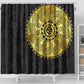 Eritrea African Tribal Mix Paisley Pattern Shower Curtain Chest Arm Tattoo