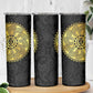 Eritrea African Tribal Mix Paisley Pattern Skinny Tumbler Chest Arm Tattoo
