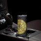 Eritrea African Tribal Mix Paisley Pattern Skinny Tumbler Chest Arm Tattoo